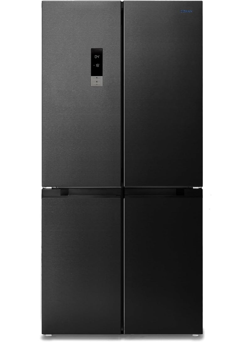 Ocean Refrigerator No Frost, 4 Doors, 531 Liters, Dark Inox - OMDV 520 TNF D XB A+ - Image 1
