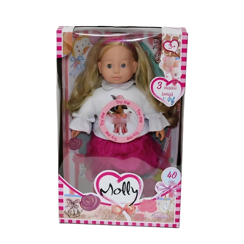 Dimian - Bambolina Molly Casual Doll - BD1216S - Image 1