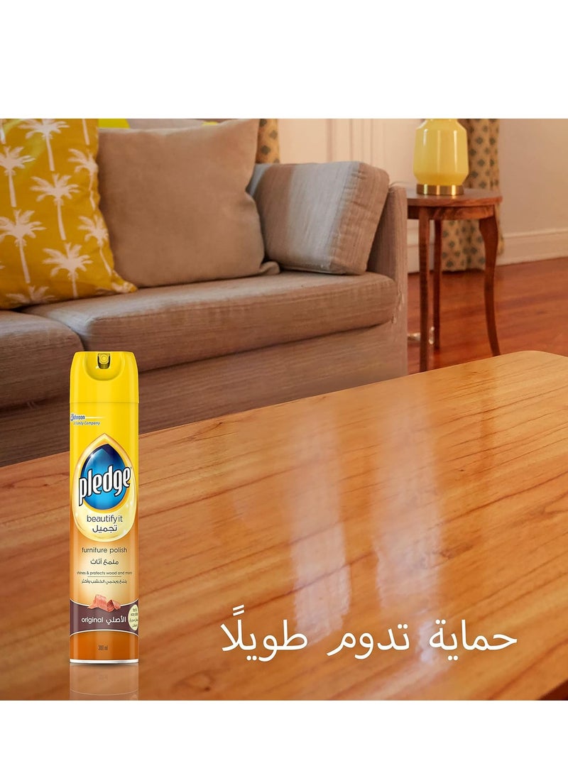 بليدج بخاخ بيوتيفاي إت ملمع للأثاث لون شفاف 300ملليلتر  - Image 4