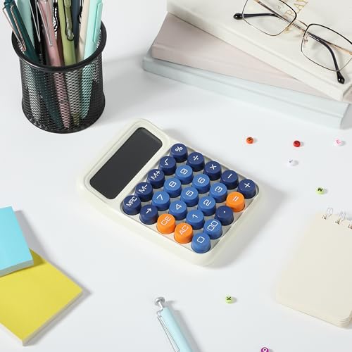 Mr. Pen- Mechanical Switch Calculator, 12 Digit Large LCD Display, Colorful with Big Buttons, Mechanical Switch Calculator for Home, School, Office - Image 5