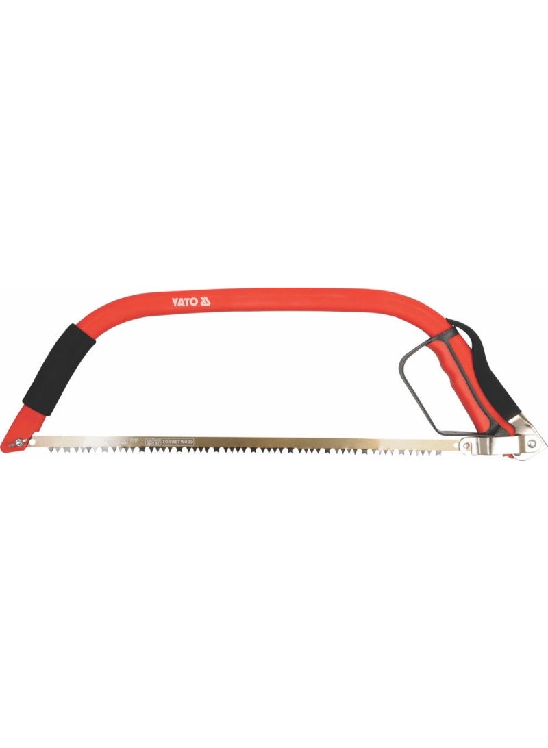 YATO Bow Saw 30" (760mm) HCS65 Blade Colour Sleeve YT-3204