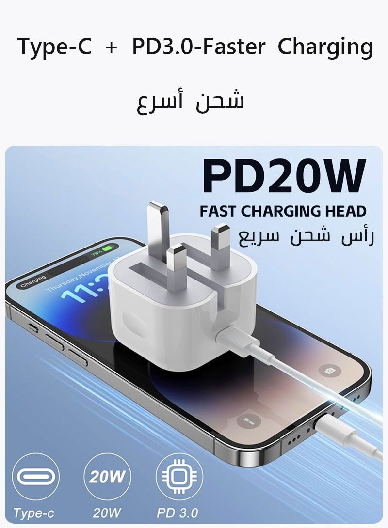 XHD 20 واط شحن محول أبل سامسونج وغيرها من الأجهزة - Image 2