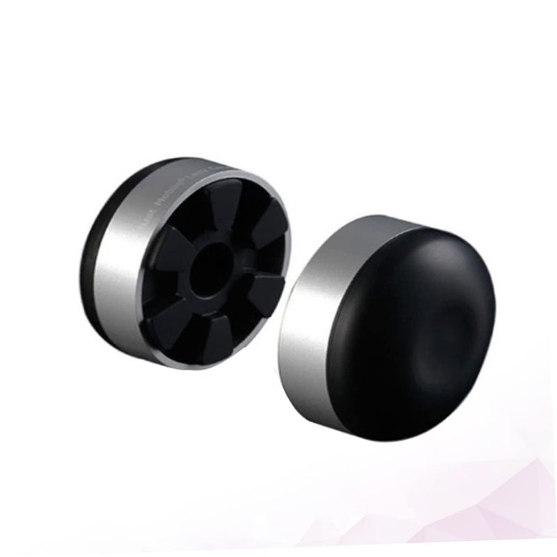 3 Pcs Aluminum Laptop Cooling Pad Stand 4x4 Cm Height Adjustable Desk Support - Image 3
