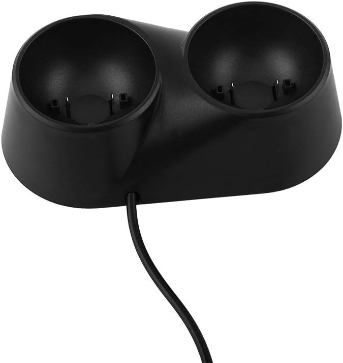 klarako Controller Charger Station for PS4 VR, Dual Charger Dock Charging Station Stand, for PS4 VR Remote Controllers - Image 5