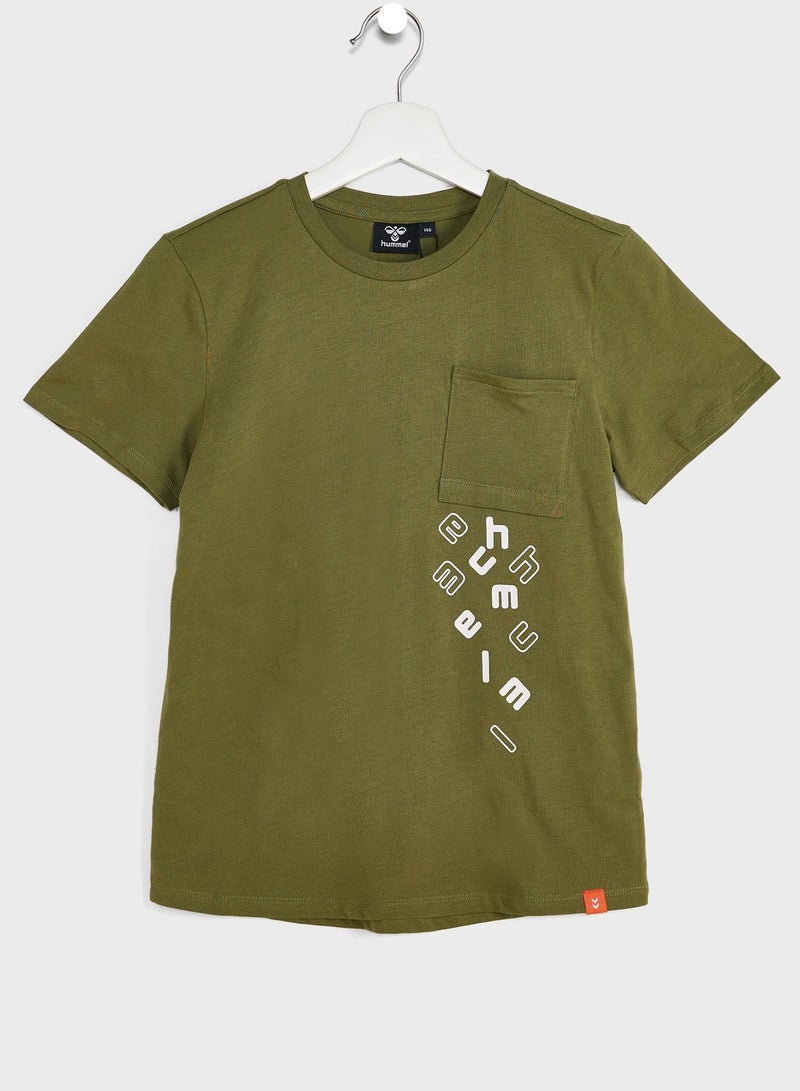 هامل تيشيرت بشعار الماركة - Image 1