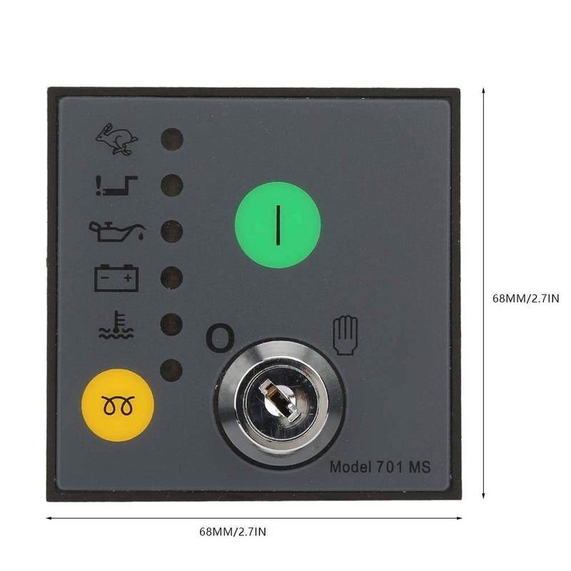 DSE702MS Generator Controller with Microcomputer Control, Auto Start Stop, Low Noise, LED Indicator for Fault Information - Image 3