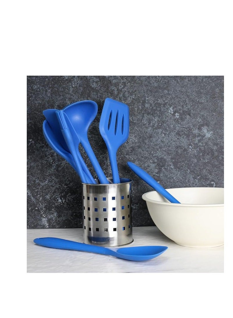 شيف ملعقة طهي سيليكون فاخرة من كرافت - مقاومة للحرارة وغير لاصقة للحساء والصلصة | أداة مطبخ متينة للطهي والتقديم - Image 2