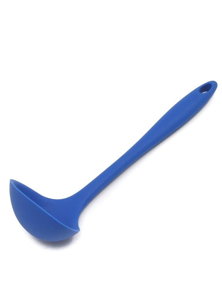 شيف ملعقة طهي سيليكون فاخرة من كرافت - مقاومة للحرارة وغير لاصقة للحساء والصلصة | أداة مطبخ متينة للطهي والتقديم - Image 1