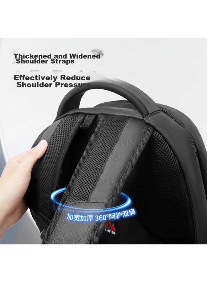 CROSS+GEAR Crossgear Swiss Army Knife Backpack For Men And Women, Student Schoolbag, Large Capacity Travel Backpack For 15.6-inch Laptop - Image 5