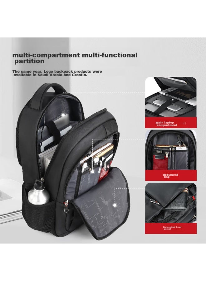 CROSS+GEAR Crossgear Swiss Army Knife Backpack For Men And Women, Student Schoolbag, Large Capacity Travel Backpack For 15.6-inch Laptop - Image 2