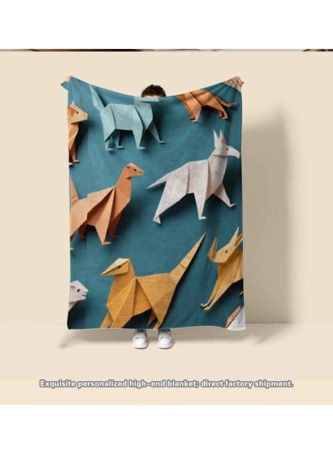 general Children's or student cartoon flannel thin blanket (warm and comfortable, suitable for sleep, games) 100cm*150cm - 793 - Image 4