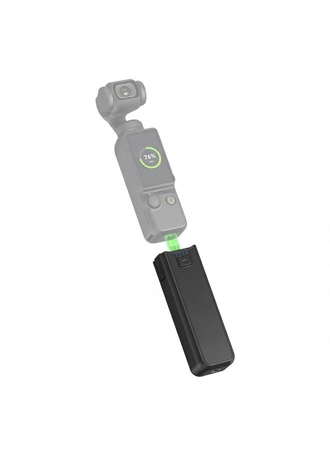 aMagisn BD05 Handheld Power Bank Hand Grip 4500mAh Portable Battery Handle with Type-C Interface 1/4 Inch Screw Hole Battery Grip Replacement for DJI Osmo Pocket 3 - Image 1