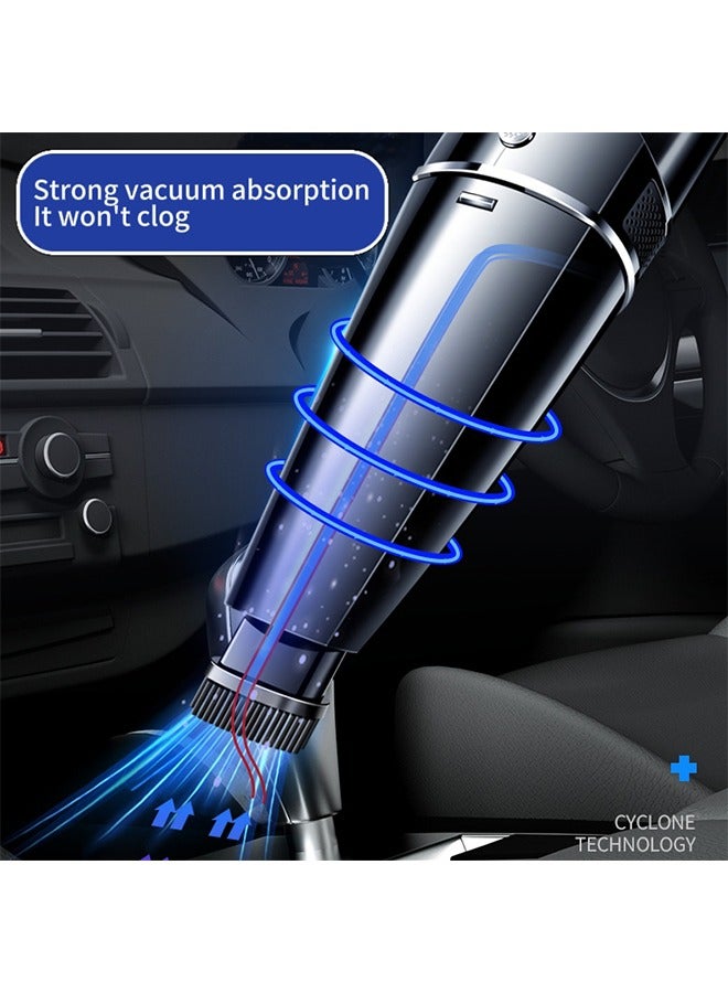 Generic Wireless Portable Car Vacuum Cleaner, Car Vacuum and Accessories, High Power 5000Pa, Handheld Mini Vacuum Cleaner with, Deep Detailing Cleaning Kit of Car Interior, Suitable for car, home, outdoor, etc - Image 5