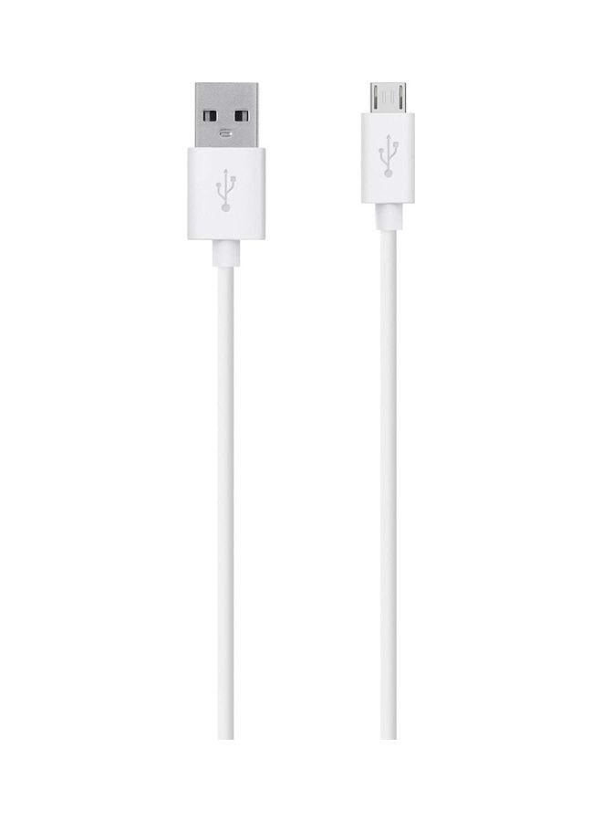 ICS Micro-USB to USB Cable White - Image 1