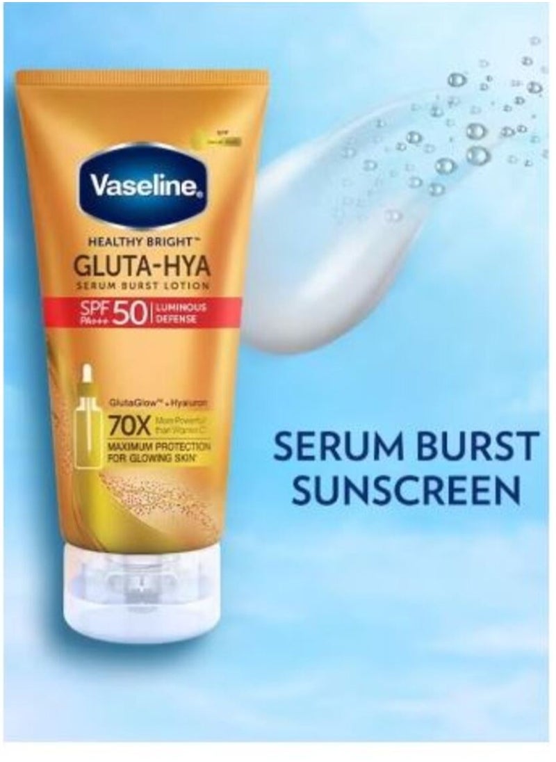 Vaseline - Gluta-Hya Serum Burst Lotion for Radiant & Bright Skin – 150ml - Image 1