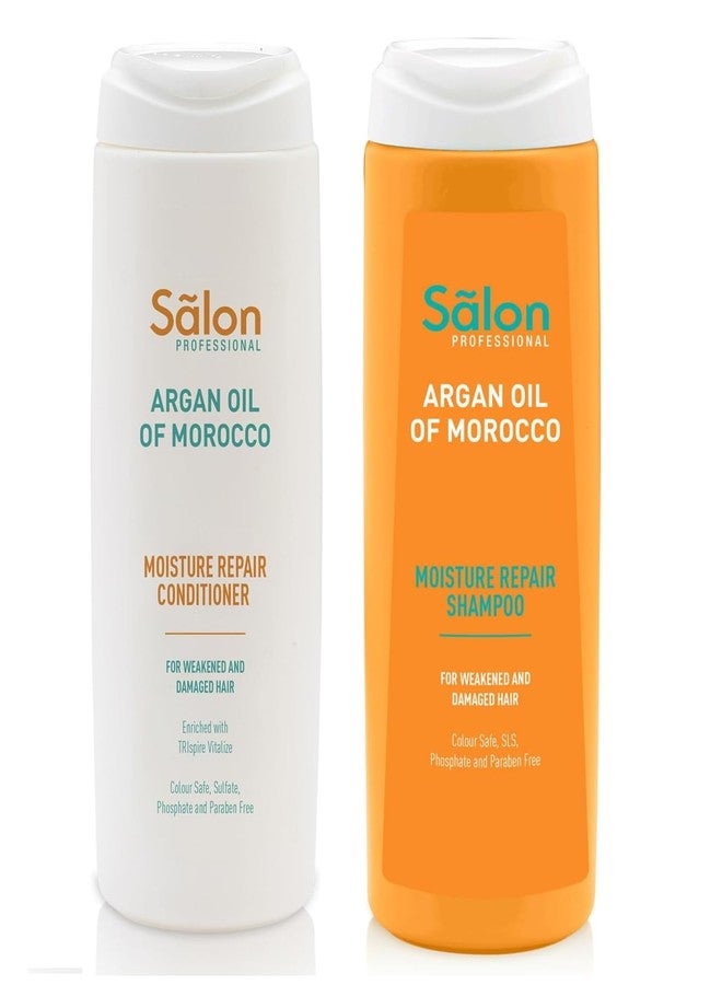 Modi.care Salon Professional Moroccan Argan Oil Moisture Repair (Shampoo and Conditioner)