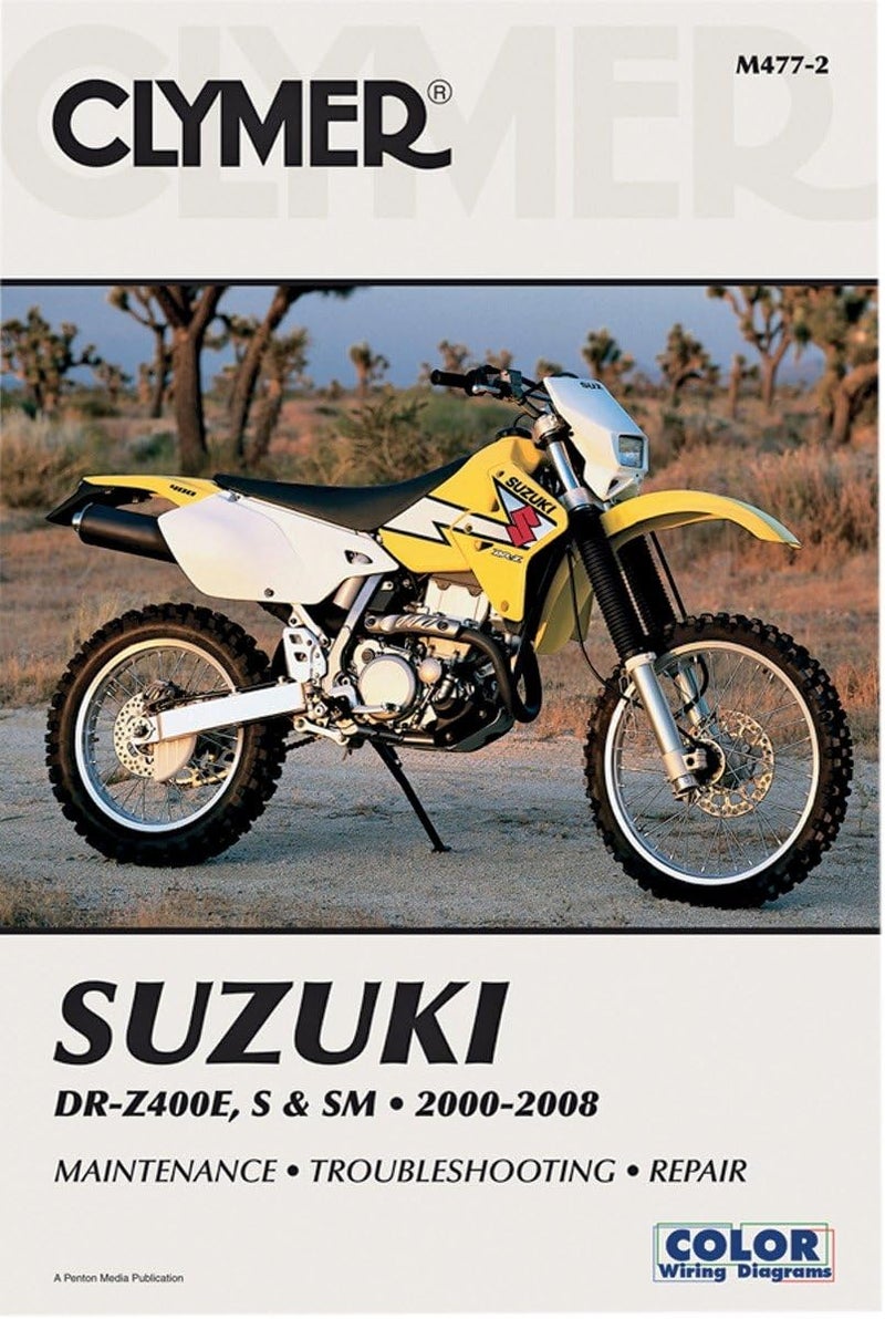 Clymer Service Manual for Suzuki DR-Z400E, S & SM (2000-2008) - Image 1