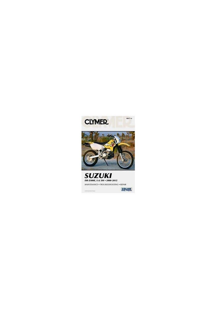 Clymer Service Manual for Suzuki DR-Z400E, S & SM (2000-2008) - Image 2