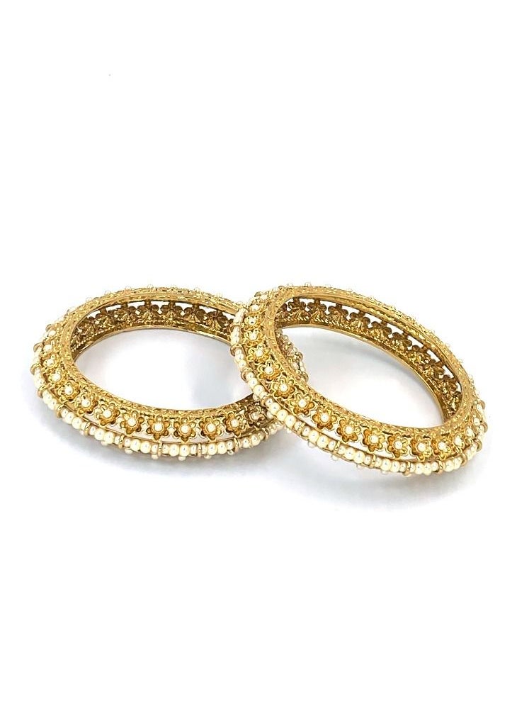 GOHONA - GOHONA Colorful Bangle Collection Beautifully Designed Indian Bollywood Style Alloy Metal Bangles for Kids Teenagers and Women - Image 1