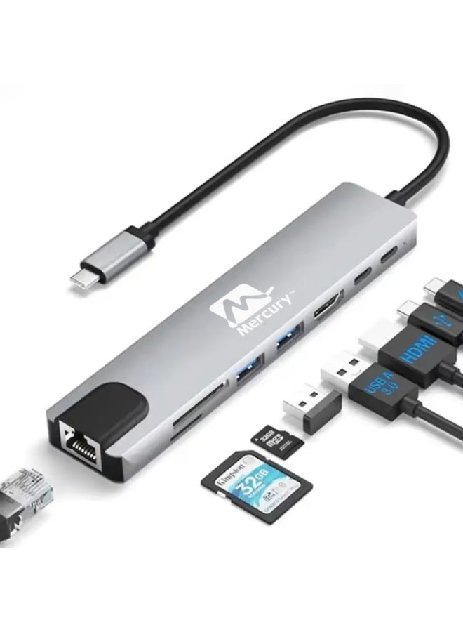 MERCURY 8 IN 1 DOCKING STATION - Image 1