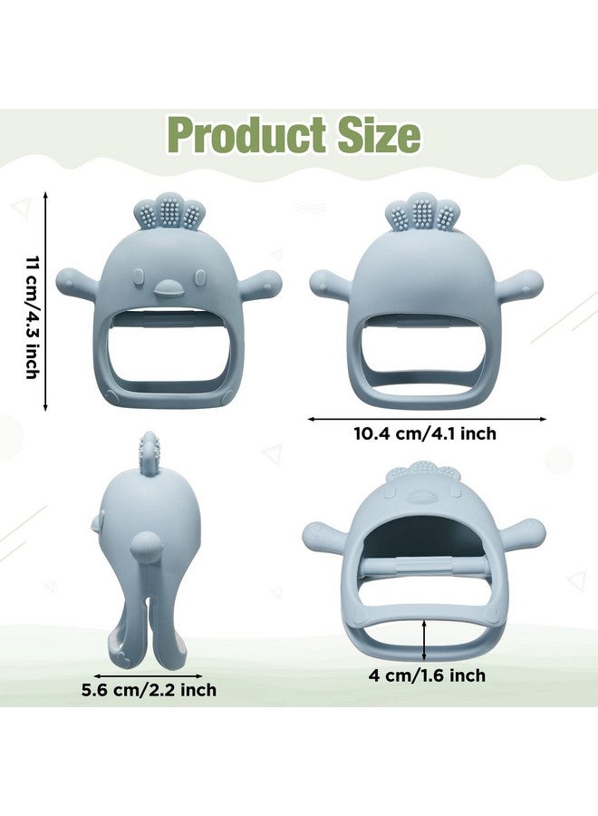 Newwiee 6 Packs Baby Teether Toy Silicone Teething Toys For Babies 012 Months Baby Pacifier Baby Chew Toys Anti Dropping Wrist Hand Teethers Mitten For Sucking Needs Soothing - Image 3