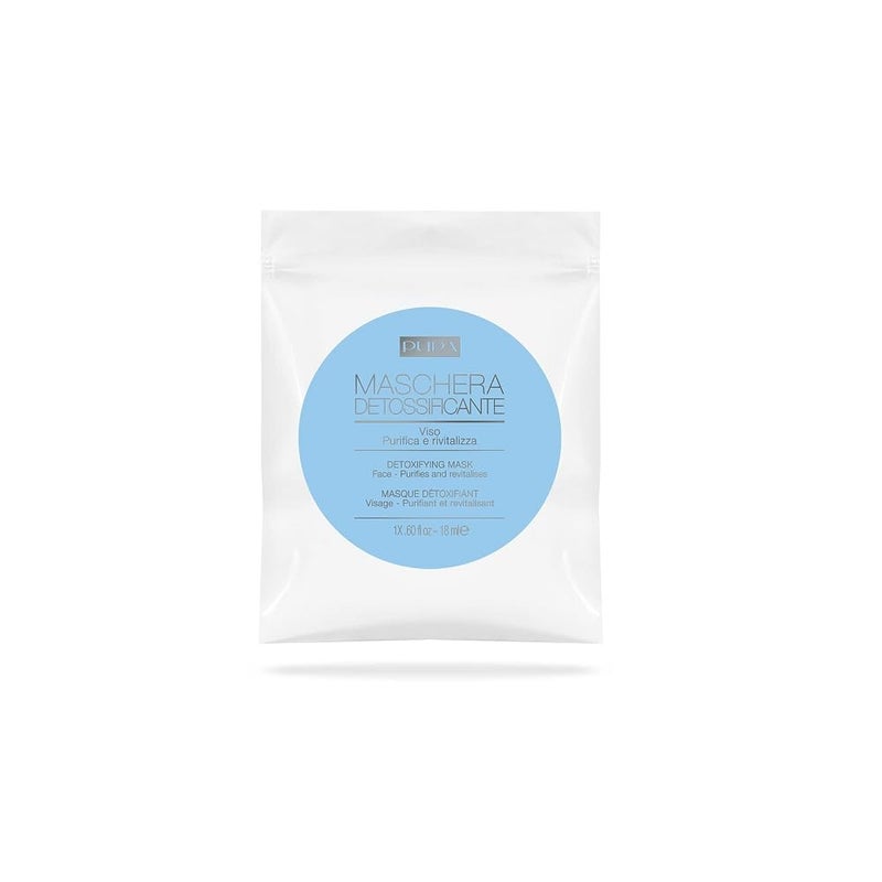 Pupa Milano Detoxifying Face Mask  Replenishes And Purifies Skin  Provides Hydration To Prevent And Diminish Signs Of Aging  Improve Skins Natural Radiance  Ideal For All Skin Types  06 Oz