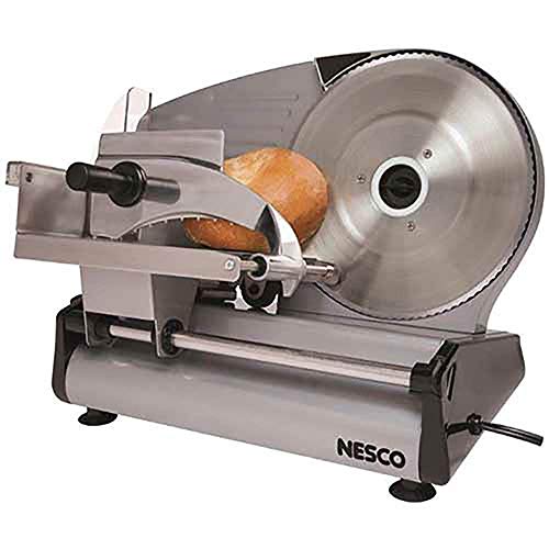 NESCO Stainless Steel Food Slicer Adjustable Thickness, 8.7",Silver - Image 5