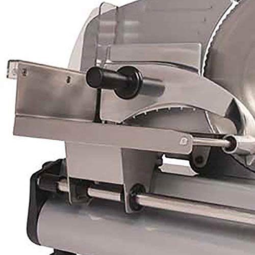 NESCO Stainless Steel Food Slicer Adjustable Thickness, 8.7",Silver - Image 3