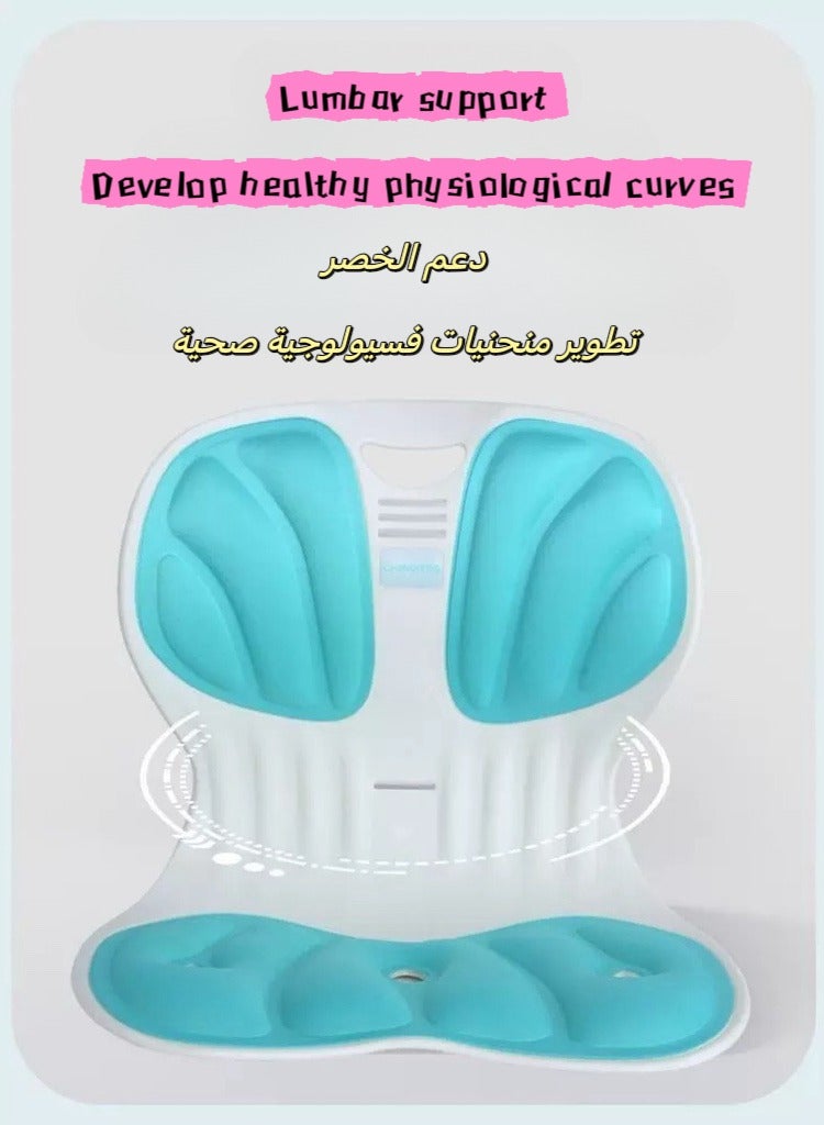 XiuWoo Lumbar Support Chair - Ergonomic Chair for Back Support and Pain Relief,Lumbar Support Chair for Office Chair Cushion and Can be placed on carpet  - Image 4