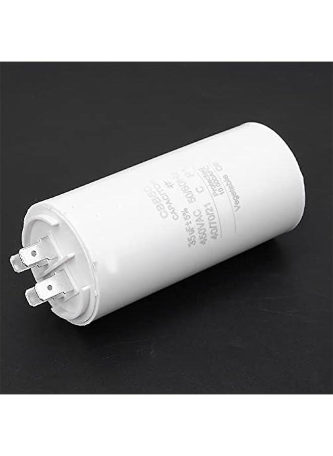 Generic CBB60 450V 35uF Motor Start Run Capacitor for Washing Machine with Screw and Nut, Thin Film High Conductivity Capacitor and Lightweight Portable Capacitor  - Image 4