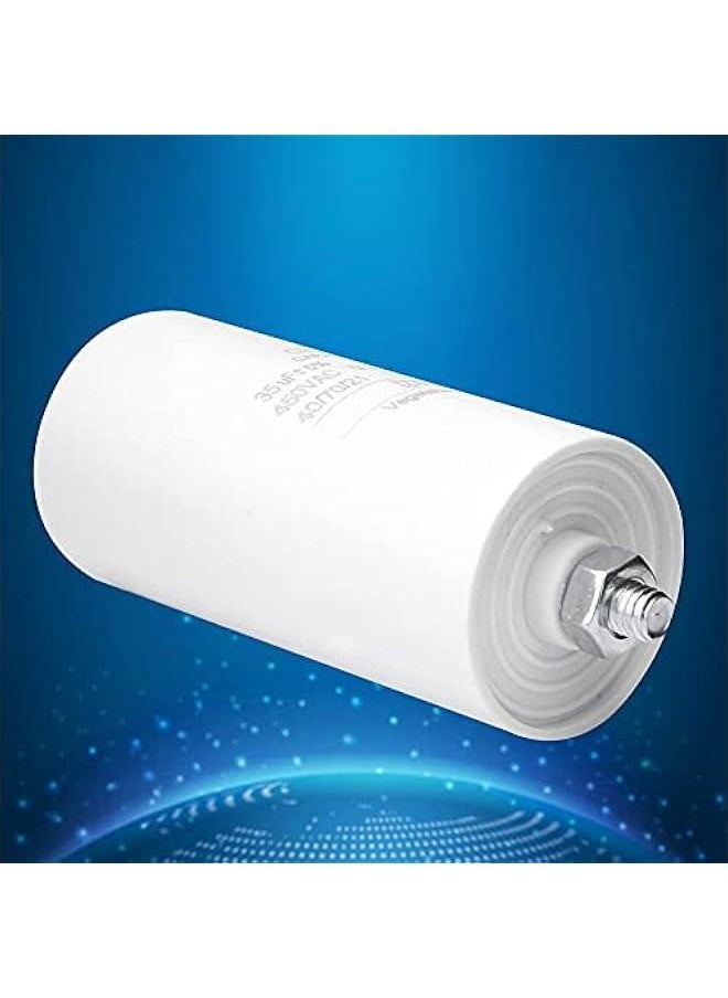 Generic CBB60 450V 35uF Motor Start Run Capacitor for Washing Machine with Screw and Nut, Thin Film High Conductivity Capacitor and Lightweight Portable Capacitor  - Image 5
