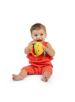 Bright Starts Say Cheeseburger On The Go Teether Activity And Stroller Toy Bpa Free Unisex 3 Months+  - Image 3