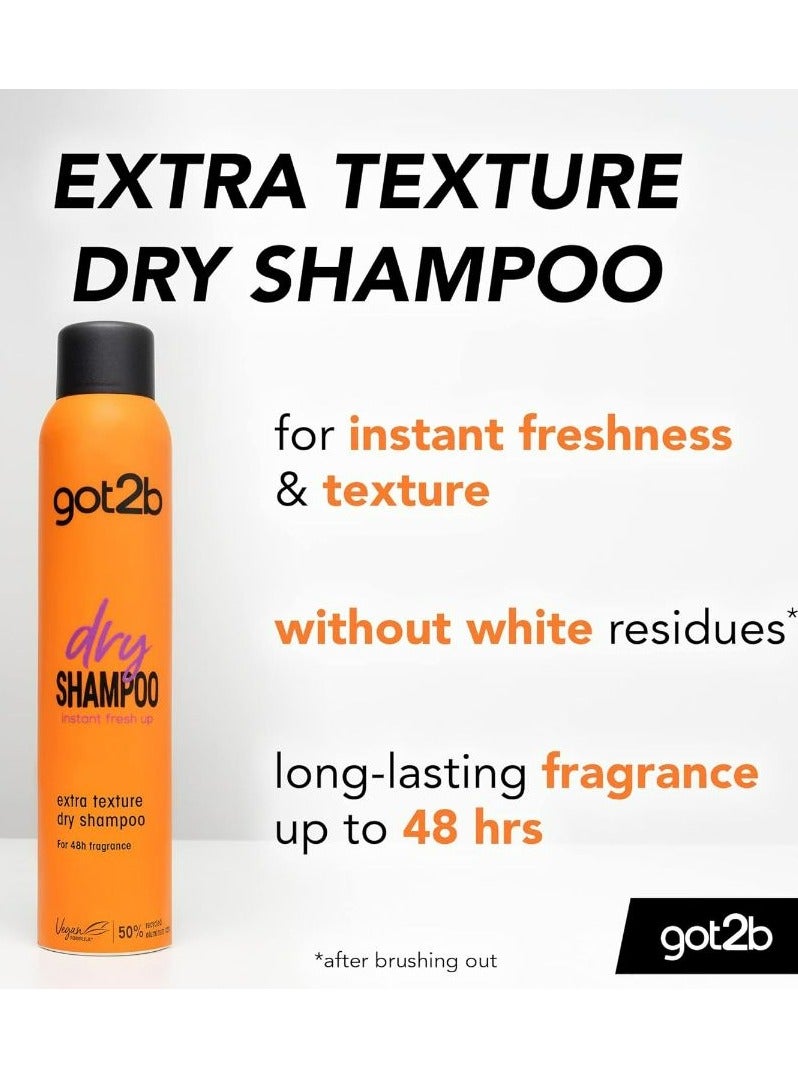 Schwarzkopf GOT2B Fresh It Up Dry Shampoo, Lush Floral, 200 ML - Image 5