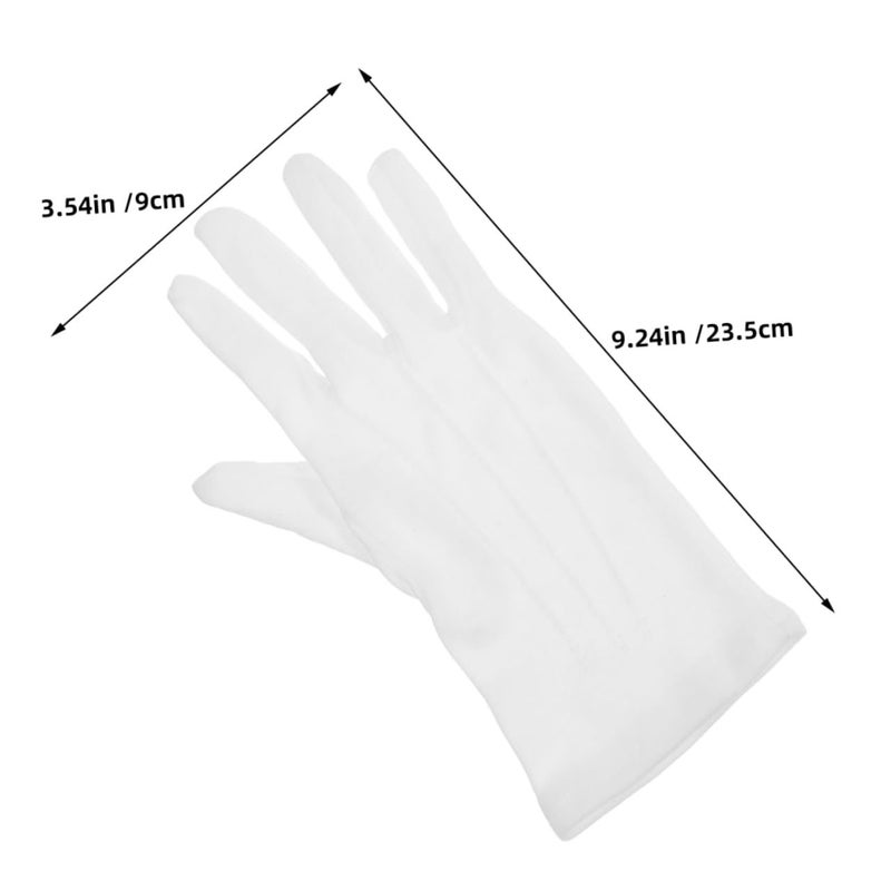 Professional Snooker Referee Gloves 3 Pairs Breathable Comfort Pool Competition Official Mittens Black - Image 3