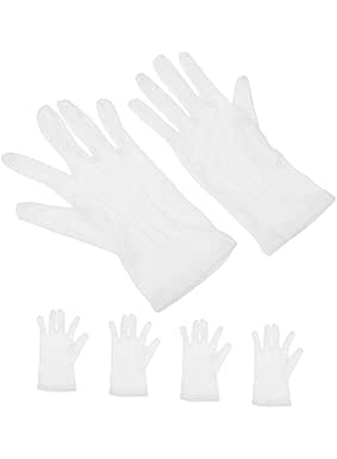 Professional Snooker Referee Gloves 3 Pairs Breathable Comfort Pool Competition Official Mittens Black - Image 1