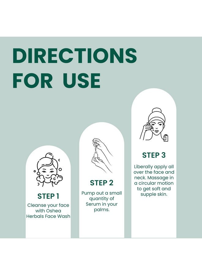 OSHEA Herbals Papayaclean Anti Blemish Serum For All Skin Types | Lightens Blemishes & Hydrates Skin With Deep Cleansing | Enriched With Papaya, Pea Extract & Mulberry Extract 30Ml (Pack Of 2) - Image 4