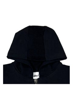 Baby Co. Black Casual baby sports jacket (Zip-up Hoodie)  - Image 2