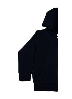 Baby Co. Black Casual baby sports jacket (Zip-up Hoodie)  - Image 4