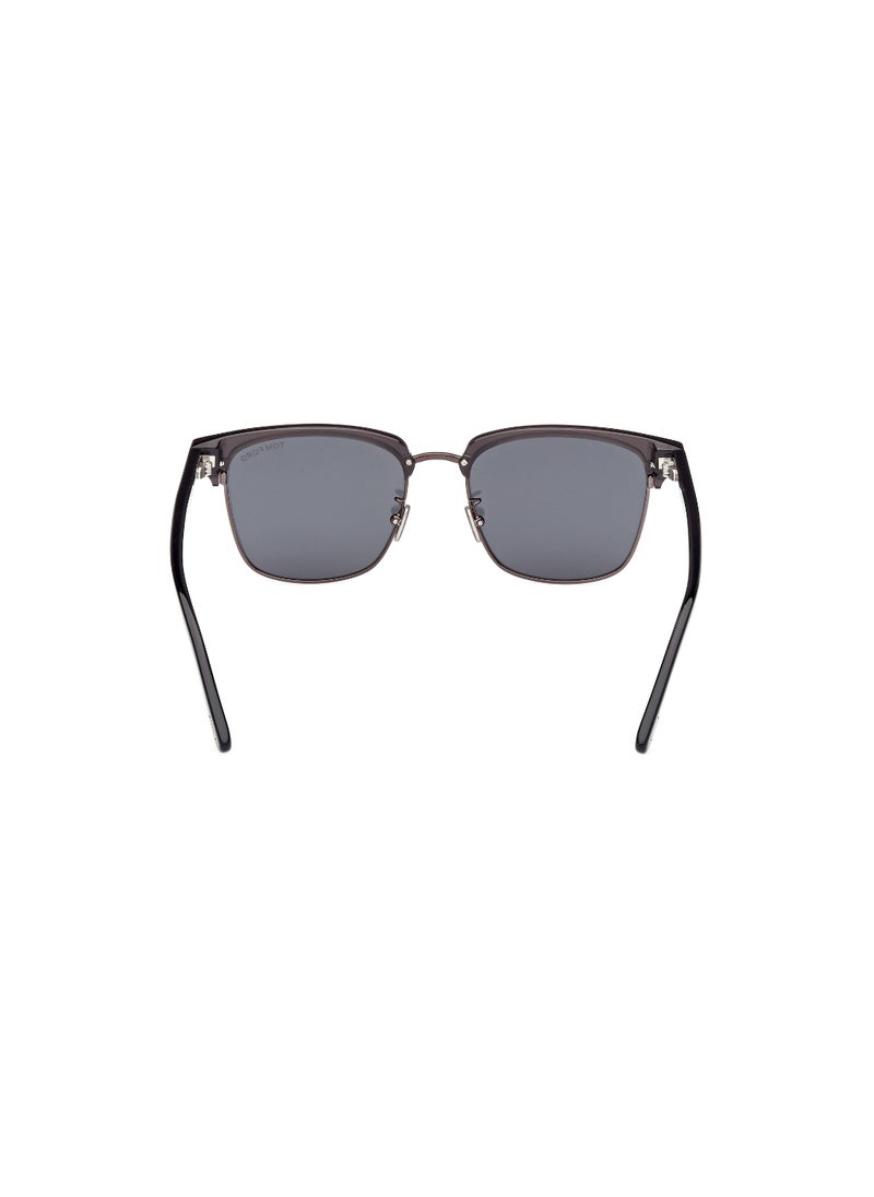 TOM FORD TOM FORD FULL RIM UV PROTECTION BROWLINE MALE ACETATE SUNGLASSES FT1139-K05A56  - Image 5