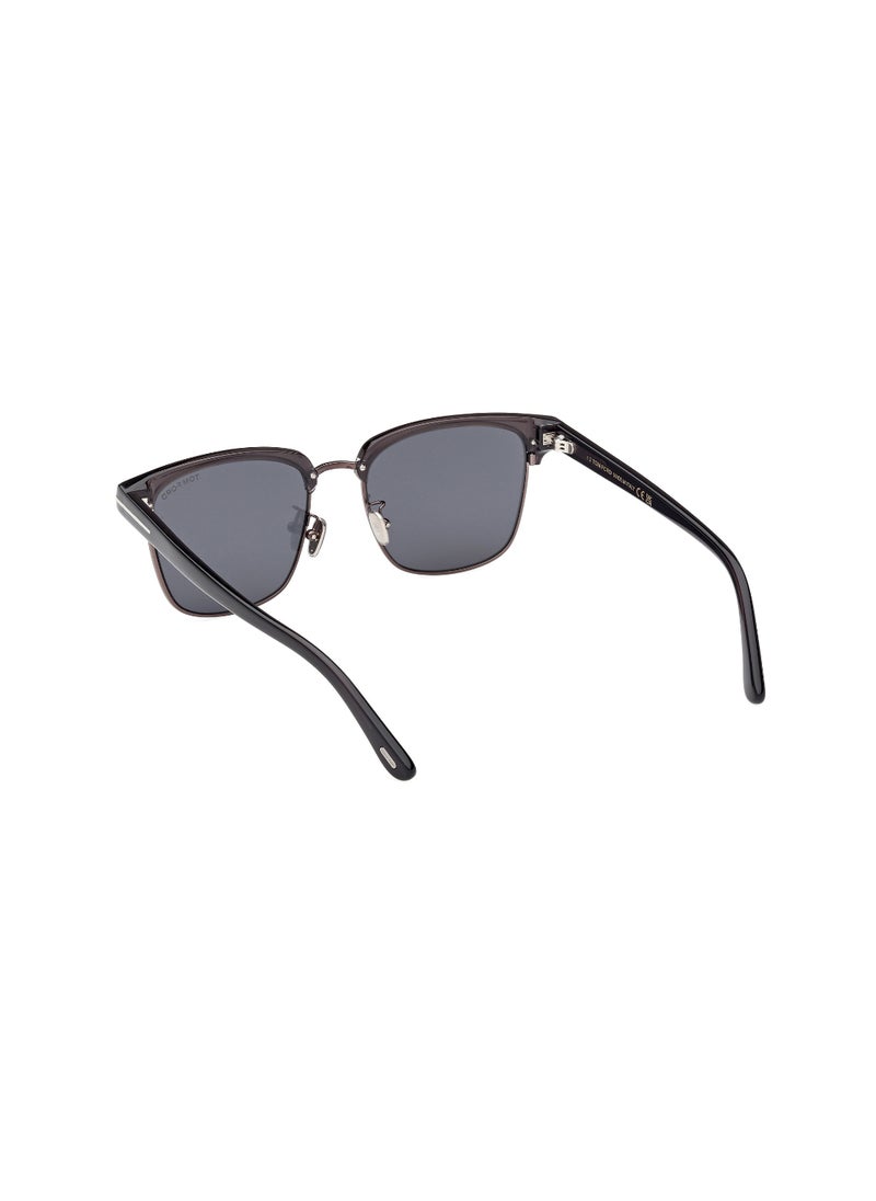 TOM FORD TOM FORD FULL RIM UV PROTECTION BROWLINE MALE ACETATE SUNGLASSES FT1139-K05A56  - Image 4