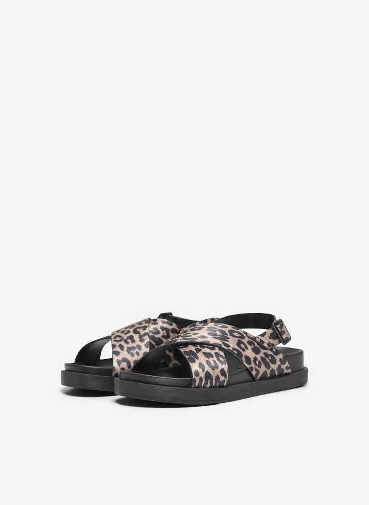 ONLY Onlminnie-2 Leo Slingback Sandals