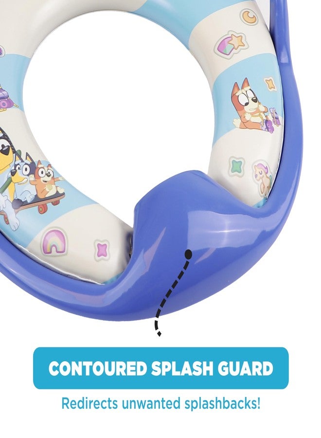 ginsey Bluey 5 Piece Potty Go Kit Training System Includes Soft and Travel Potties, Stickers, Hook, and Storage Bag - Image 4