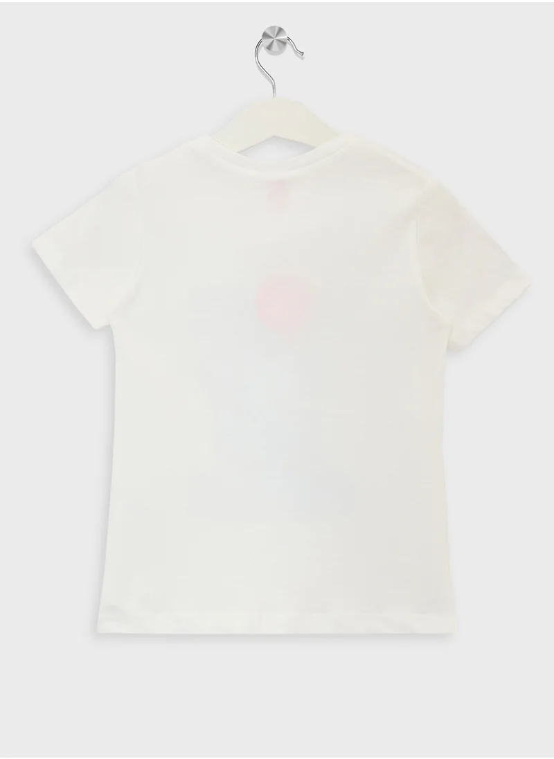 KOTON Slogan Printed Short Sleeve T-Shirt Cotton