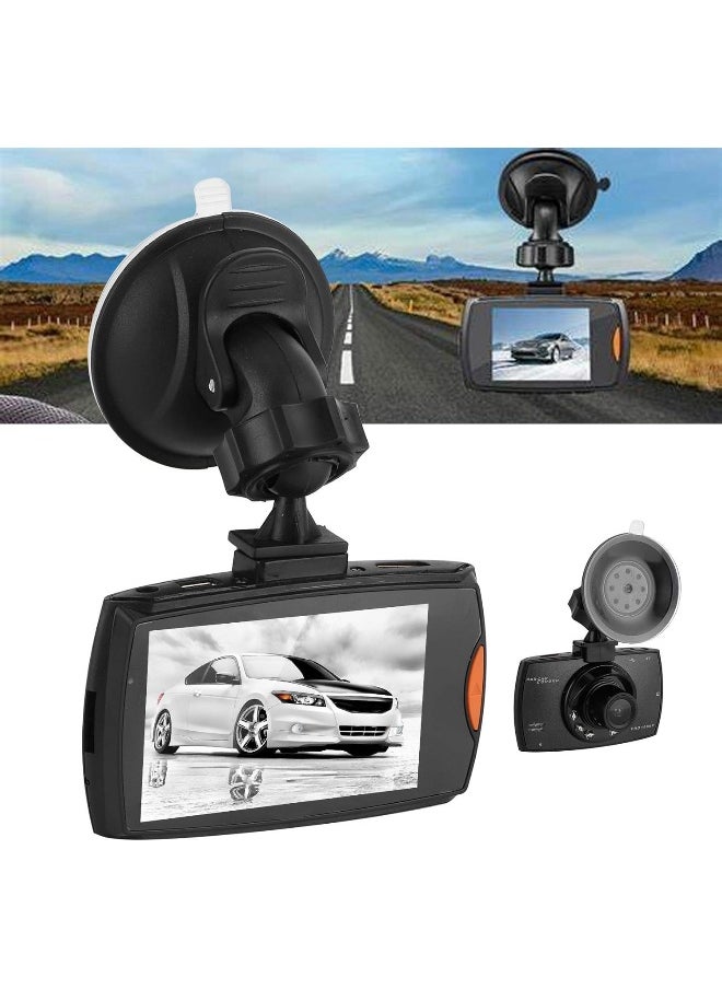 Generic Ccya Car Driving Recorder - 2.7in HD Dash Cam Auto Video Recorder Car Camcorder Car DVR with Night Vision, Loop Recording, Motion Detection, Microphone, Support Multiple Languages  - Image 2