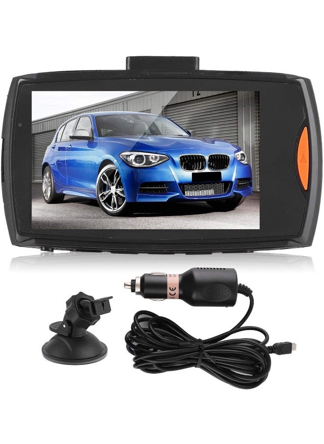 Generic Ccya Car Driving Recorder - 2.7in HD Dash Cam Auto Video Recorder Car Camcorder Car DVR with Night Vision, Loop Recording, Motion Detection, Microphone, Support Multiple Languages  - Image 4
