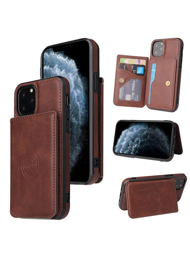 Zaboon Case For iPhone 12 / 12 Pro Calf Texture Magnetic Case - Image 1