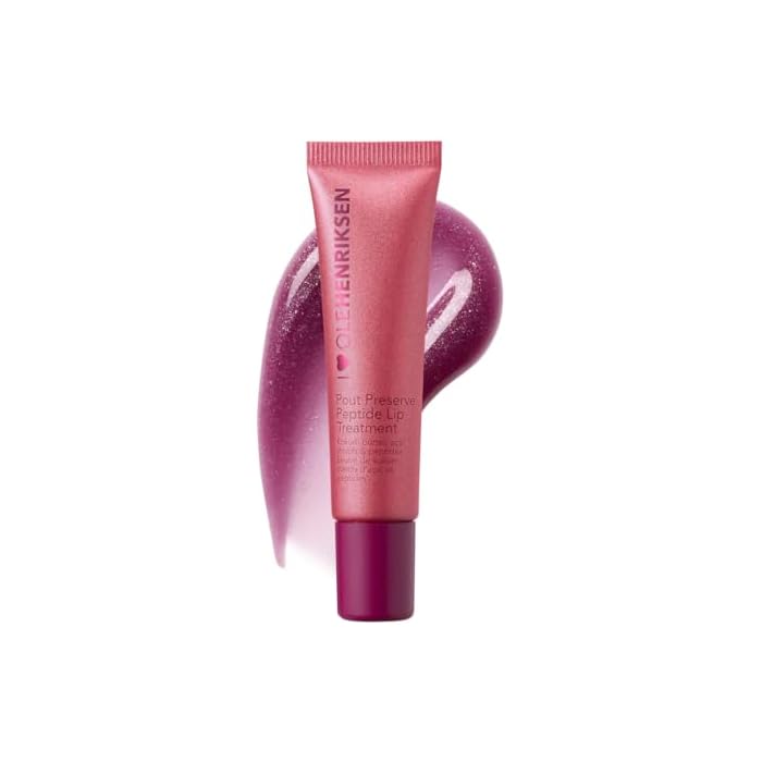 OLEHENRIKSEN Pout Preserve Hydrating Peptide Lip Treatment, Lingonberry Jam Glimmer