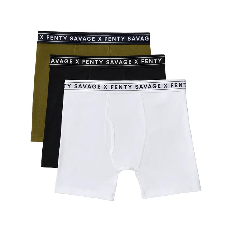 Savage X Fenty Savage X Classics Boxer Briefs, 3-Pack of Men's Underwear - Image 1