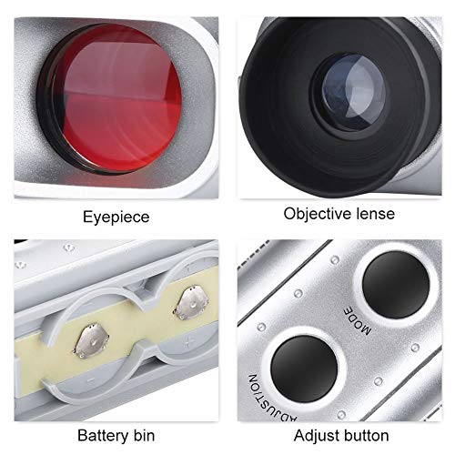 Tobo Monocular Range Finder, Golf Distance Finder, 7X 1000 Yard Battery Powered Golf Distance Meter Hunting Rangefinder Golfs Distance Measuring Device for Golfing, Hunting TD-1515IM - Image 3