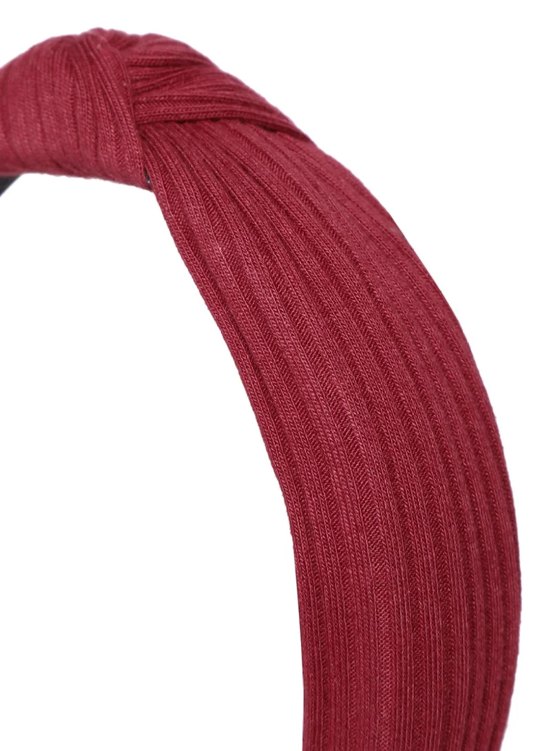 Priyaasi Women Maroon Knot Detail Hairband